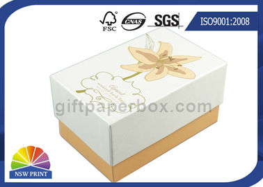 Imprint Gold Stamping Cardboard Gift Box Packaging Stylish Design Custom Shapes