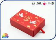 Customized 4C Printed Drawer Paper Boxes Resuable Eco Friendly For Lipstick Product