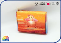 Flamingo Printed E Flute Corrugated Mailer Box Present Packaging