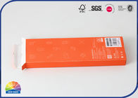 Electrical Watch UV Coating Thin Folding Carton Box With EVA Form