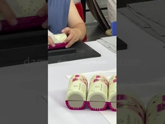 Tubo de empacotamento de papel reciclável com lustroso/Matte Lamination