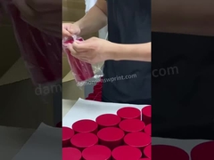 Tubo de empacotamento de papel redondo verde Matte Lamination Candy Tube