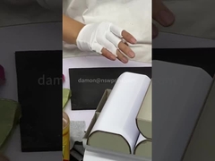 Personalizando o logotipo de empacotamento de papel do OEM da caixa do cilindro do cartão do preto do tubo da cópia de maioria