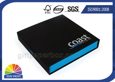 Cigar Style Paper Hinged Lid Gift Box For Retail Packaging Electronic Product
