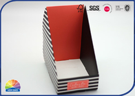 Trapezoid Shaped Folding Display Paper Box Customized Printed
