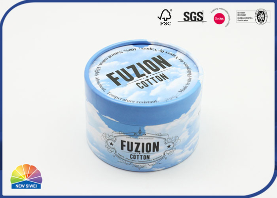 UV 4C Print Cylinder Paper Packaging Tube Cardboard Core Logo Customized