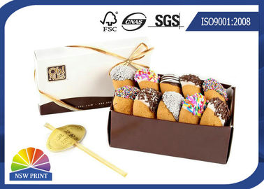 Christmas Folding Carton Box For Food / Candy / Chocolate / Cake Packaging Boxes