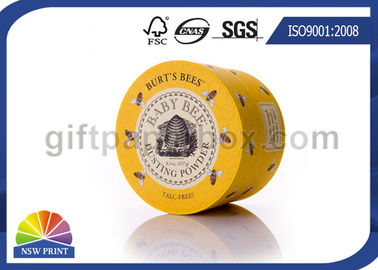 Small Round Kraft Paper Tube Packaging Can / Cardboard Packaging Tubes with Logo Printing