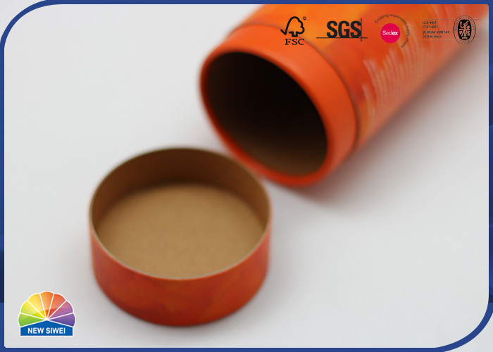 Tubo/latas de empacotamento de papel do produto comestível para a impressão feita sob encomenda do produto da saúde do animal de estimação