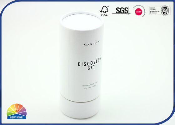 Tubo de empacotamento personalizado do perfume de papel do cartão com impressão