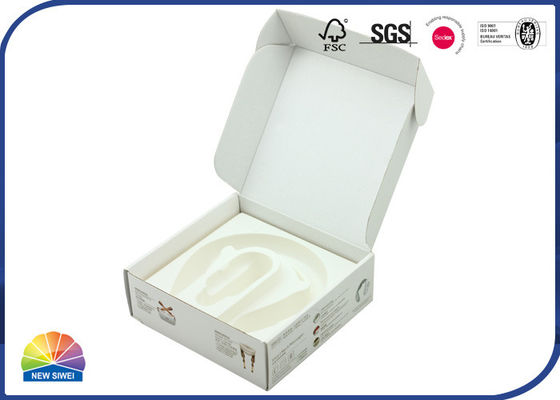 bolha branca Tray Corrugated Mailer Box da cópia 4c