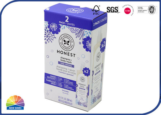 Caixa de empacotamento corrugada champô da cópia 500ml de CMYK