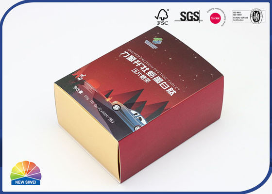 Produtos internos do cuidado de Tray Drawer Packaging For Health do ouro