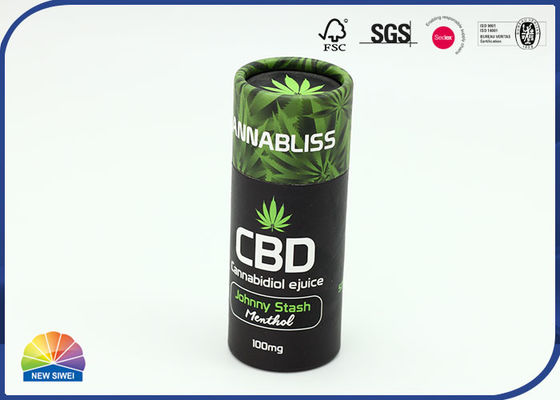 CBD Ejuice Cannabidiol que empacota Matte Round Packaging Tubes