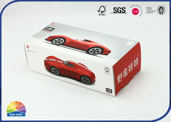 F flauta corrugou o bloco de dobramento impresso de papel Toy Car da caixa de cartão