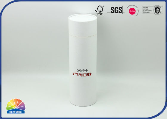 Tubo de papel de Matte Print Rigid White Cardboard para bolas de tênis