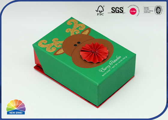 A cópia 4c de brilho articulou Flip Cardboard Box Candle Boxes superior