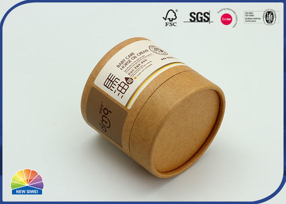 Tubo de empacotamento do cartão do suporte 157gsm Caoted para o óleo do cavalo