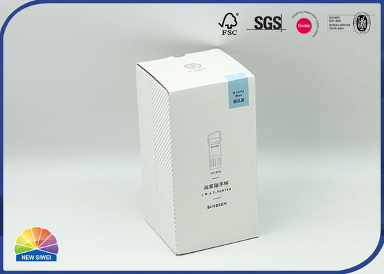 E impresso flauta corrugou a caixa de papel de Tuck End Tea Bottle Packaging