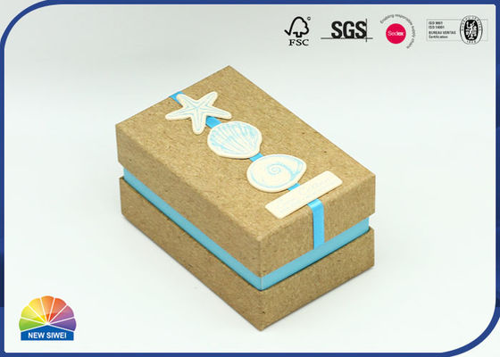 A caixa de papel telescópica do cartão da cópia de CMYK com pescoço de C1S expôs